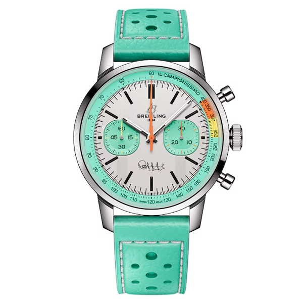 Breitling Top-timeAB01768A1A1X1 Green Leather Watches For Men