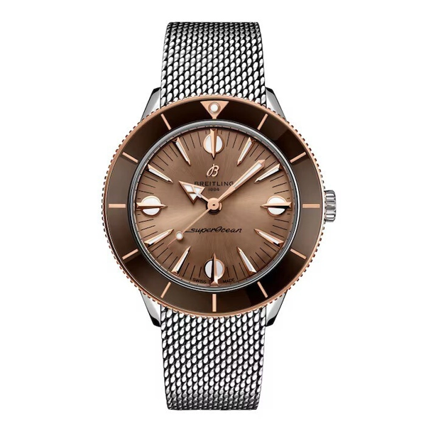 Breitling Superocean Heritage U10340E31A1A1  Silver  Stainless Steel Watches For Men