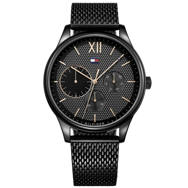 Tommy Hilfiger 1791420 Men"s Black Stainless steel Watch