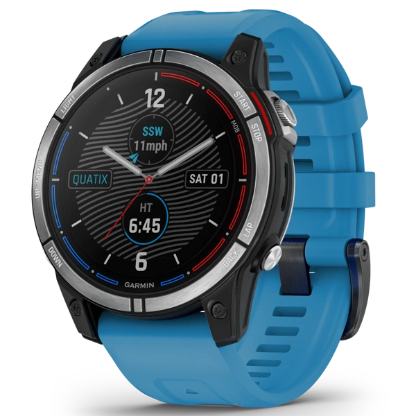 Garmin Quatix 7 Marine GPS Blue Silicone Smartwatch 010-02540-61