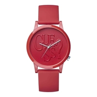 Guess V1019M3 Unisex Red Silicone Strap Watches