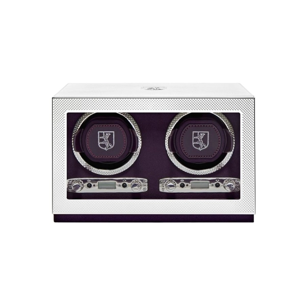 Silver Double Watch Winder 190004