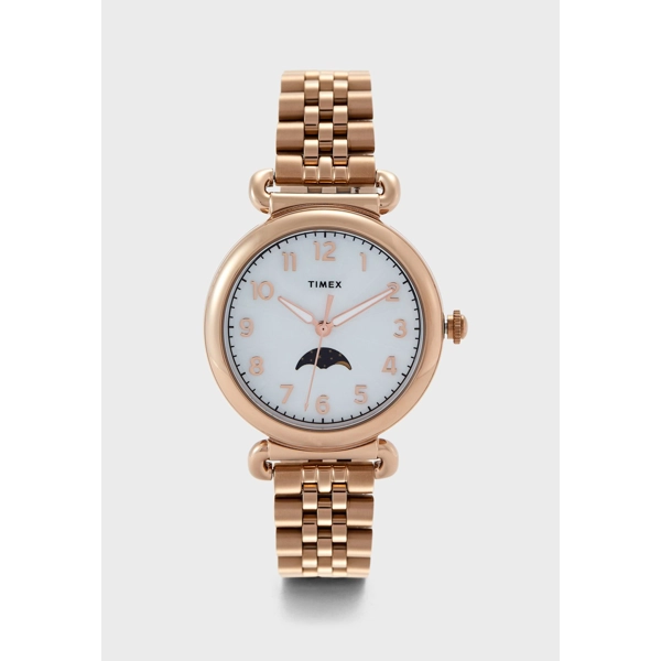 Timex TW2T89400 Women's Rose Gold Stainless Steel Watches