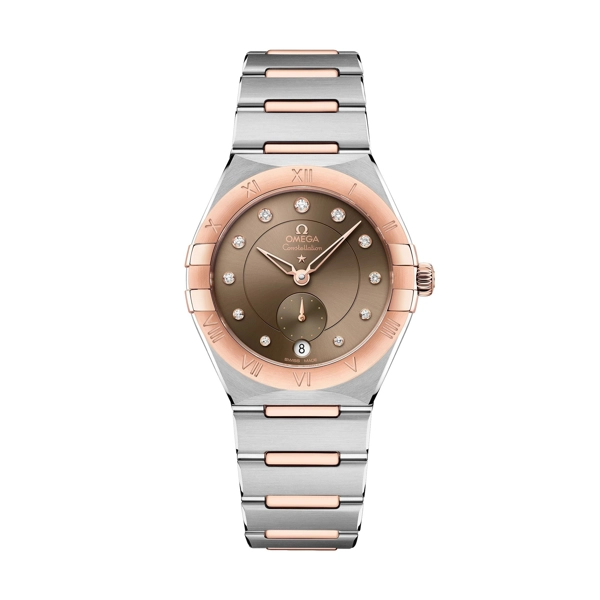 Omega Constellation 131.20.34.20.63.001 Silver Stainless Steel & Gold Watches for Women
