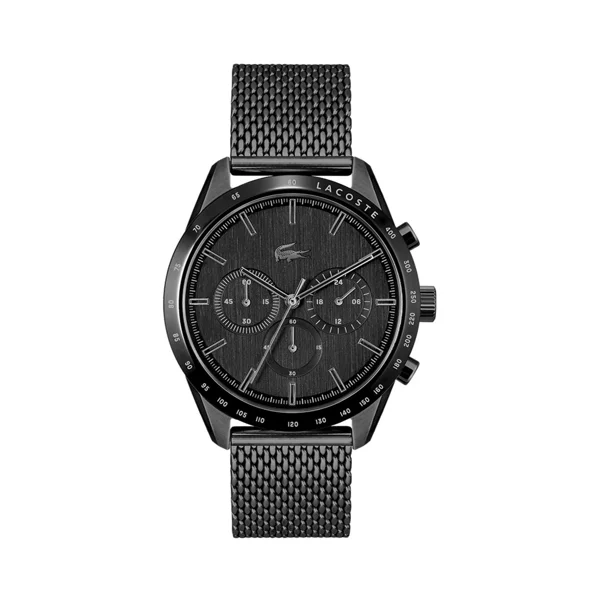 Lacoste Boston 2011162 Black Stainless Steel Watches For Men