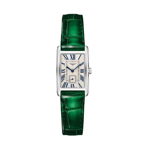 Longines Elegance DolceVita L5.255.4.71.A Green Leather  Watches For Womens
