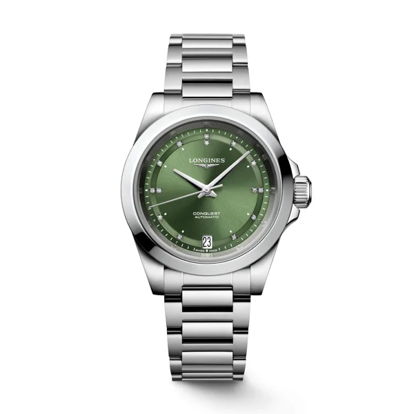 Longines Conquest L3.430.4.07.6 Silver Stainless Steel For Women