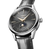additional image for Longines Flagship Heritage L4.815.4.52.2 Grey Leather Watches For Men