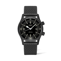 Longines Legend Diver L3.774.2.50.9 Black Rubb..