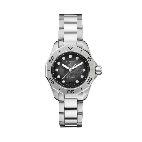 TAG Heuer Aquaracer Professional WBP2410.BA0622 Silver Stainless Steel Watches For Women