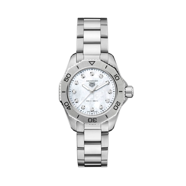 TAG Heuer Aquaracer Professional WBP1416.BA0622 Silver Stainless Steel Watches For Women