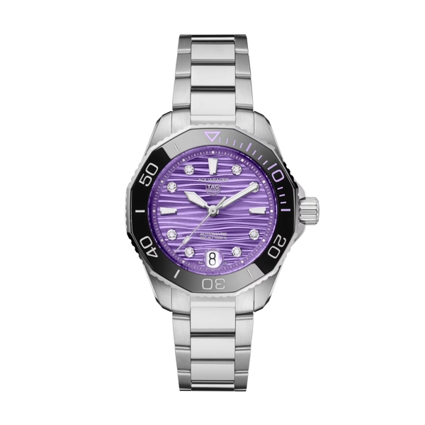 TAG Heuer Aquaracer Professional WBP231M.BA0618 Silver Stainless Steel Watches For Women