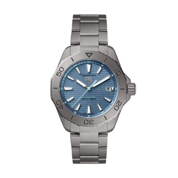 TAG Heuer Aquaracer Professional 200 Solargraph WBP1182.BF0000 Grey Titanium Watches For Men