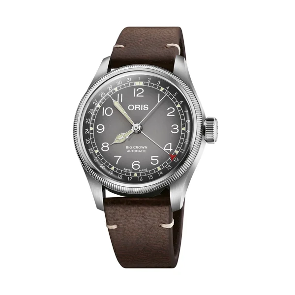 Oris Big Crown X Cervo Volante 01 754 7779 4063-Set Brown Leather Watches for Men