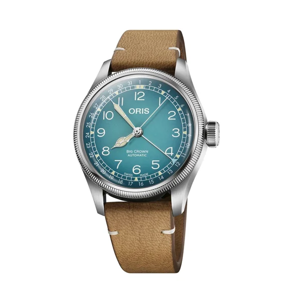 Oris Big Crown X Cervo Volante 01 754 7779 4065-Set Brown Leather Watches for Men