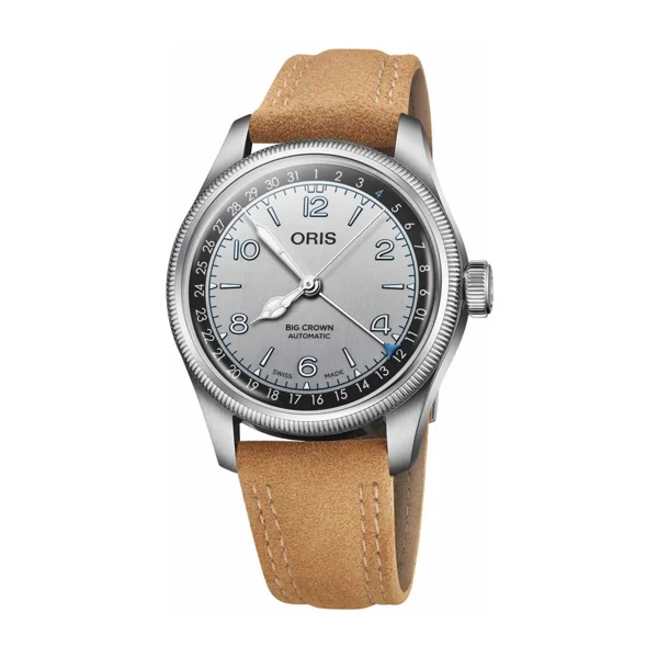 Oris Big Crown Lou Gehrig Limited Edition 01 754 7785 4091-Set Brown Leather Watches for Men