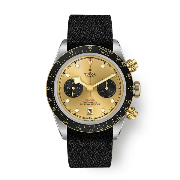 TUDOR BLACK BAY CHRONO m79363n-0006 Black Fabric Watches For Men