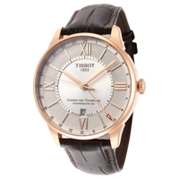 Tissot T0994293603800 Silver Dial Leather Stra..