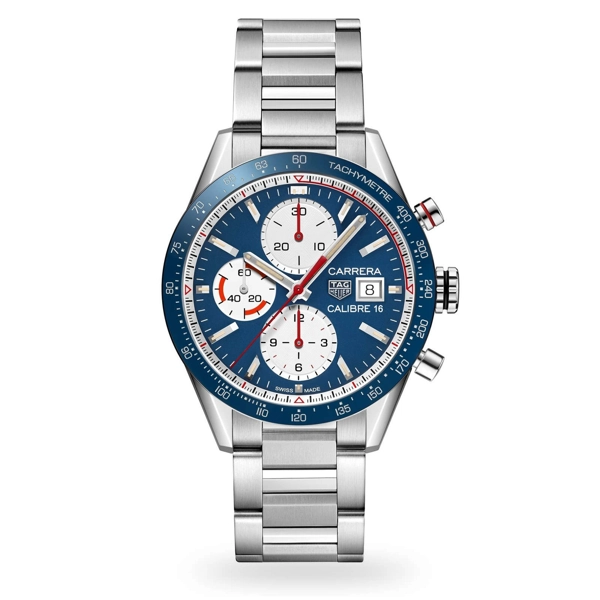TAG Heuer CV201AR.BA0715 Men's Silver Stainless Steel Watches