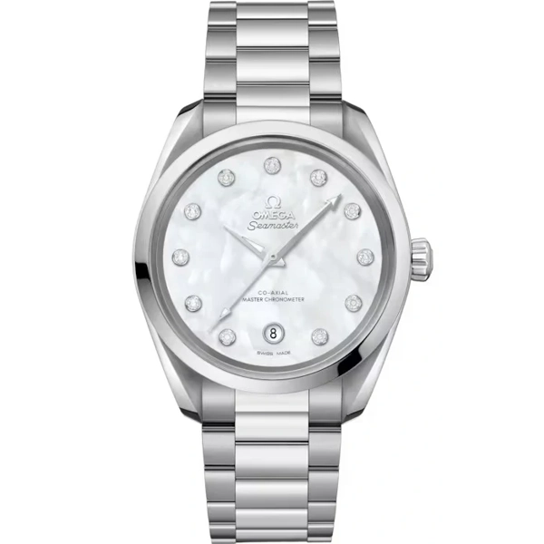 Omega Seamaster Aqua Terra 150M 220.10.38.20.55.001 Silver Stainless Steel Watches for Women