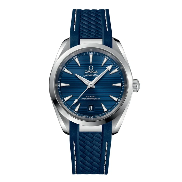 Omega Seamaster Aqua Terra 150M 220.12.38.20.03.001 Blue Rubber Watches for Men