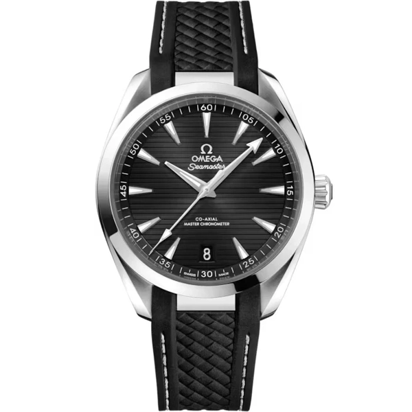 Omega Seamaster Aqua Terra 150M 220.12.41.21.01.001 Black Rubber Watches for Men