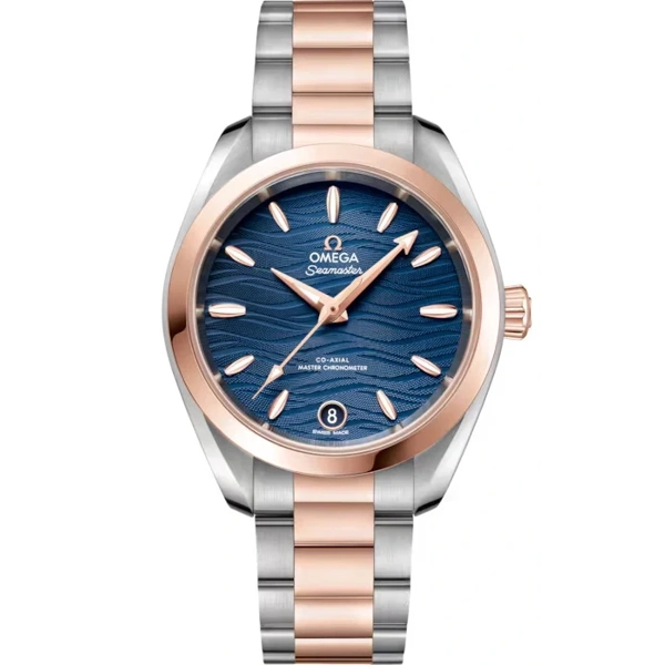 Omega Seamaster Aqua Terra 150M 220.20.34.20.03.001 Silver Stainless Steel & Gold Watches for Women
