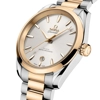 additional image for Omega Seamaster Aqua Terra 150M 220.20.38.20.02.002 Silver Stainless Steel & Gold Watches for Women