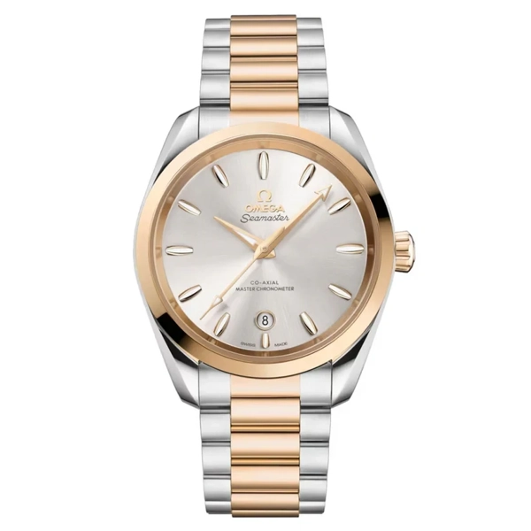 Omega Seamaster Aqua Terra 150M 220.20.38.20.02.002 Silver Stainless Steel & Gold Watches for Women