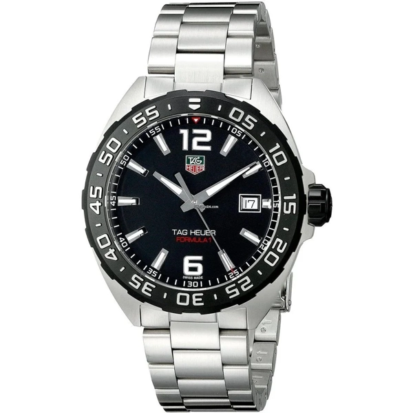 Tag Heuer WAZ1110.BA0875 Men's Silver Stainless Steel Watch