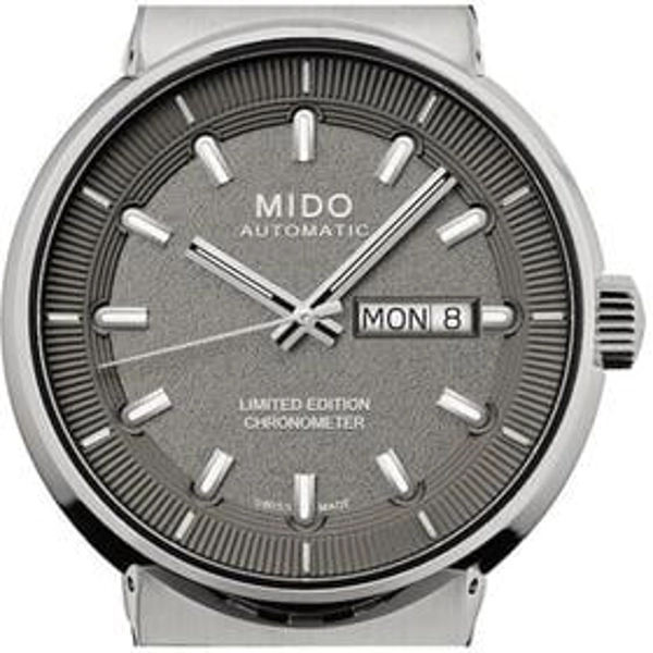 Mido M8340.4.B3.11  Grey Stainless Steel Watches For  Men's watch/Unisex