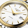 additional image for Longines Elegance Flagship Classic L4.984.3.20.7 Silver Stainless Steel & Gold Watches For Unisex