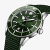 additional image for Breitling Superocean Heritage AB3111361L1S1 Green Leather Watches For Men