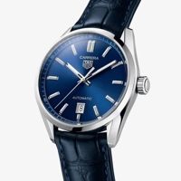 TAG Heuer WBN2112.FC6504 Blue Leather Watches ..