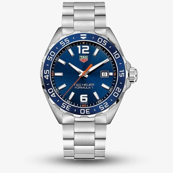 TAG Heuer WAZ1010.BA0842 Blue Dial Stainless Steel Strap Watch For Men
