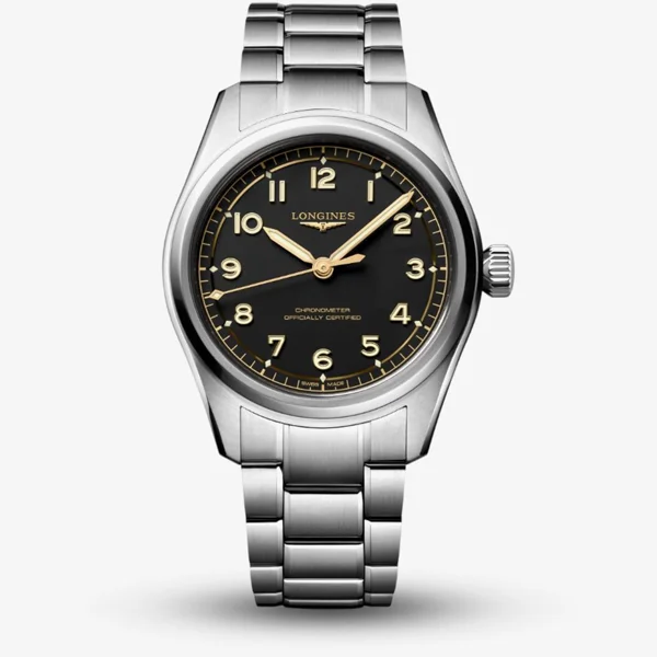Longines Spirit Pilot L3.809.4.53.6 Silver Stainless Steel For Men