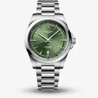 Longines Conquest L3.830.4.02.6 Silver Stainle..