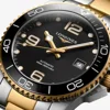 additional image for Longines Conquest HydroConquest L3.781.3.56.7 Silver Stainless Steel & Gold For Men