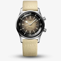 Longines Legend Diver L3.774.4.30.2 Cream Synt..