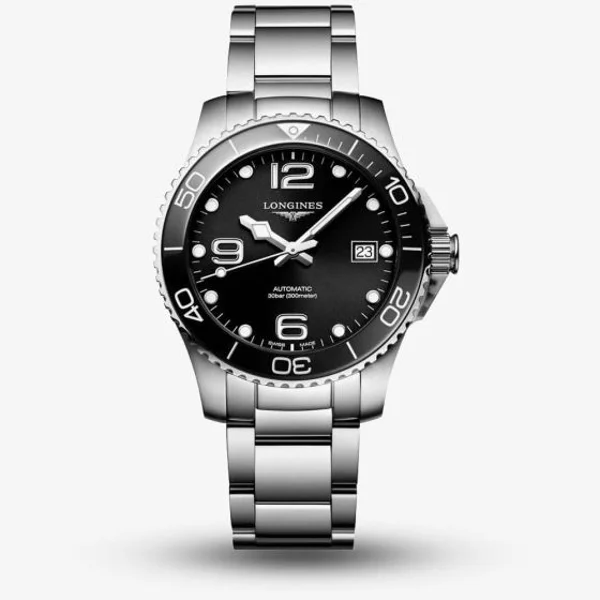 Longines Conquest HydroConquest L3.780.4.56.6 Silver  Stainless Steel For Unisex