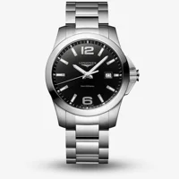 Longines Conquest L3.759.4.58.6 Silver Stainle..