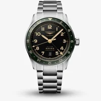 Longines Spirit Zulu Time L3.812.4.63.6 Silver..