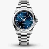 Longines Conquest L3.830.4.92.6 Silver Stainle..