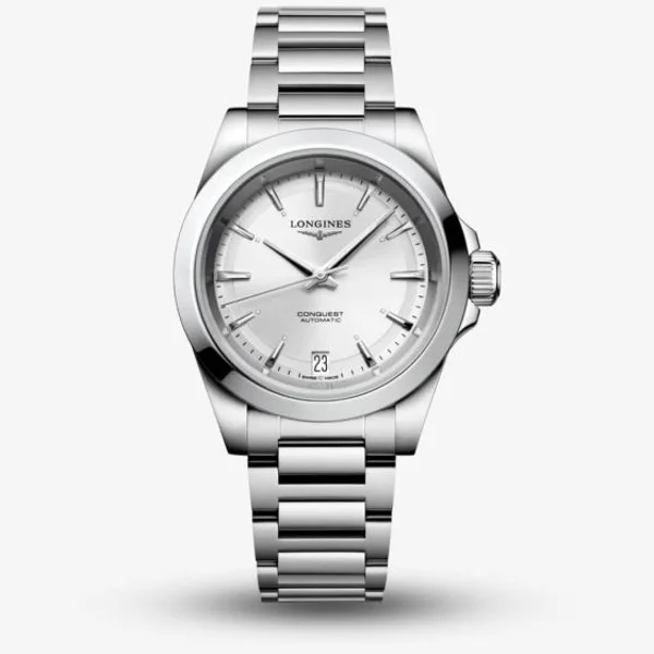 Longines Conquest L3.430.4.72.6 Silver Stainless Steel For Women