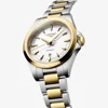 additional image for Longines Conquest L3.350.3.12.7 Silver Stainless Steel & Yellow Gold For Women