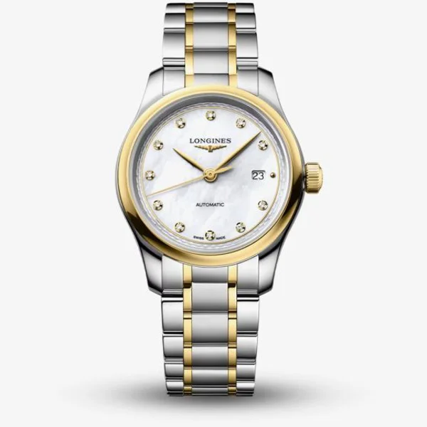 Longines Master Collection L2.449.5.87.7 Silver Stainless Steel & Gold For Women