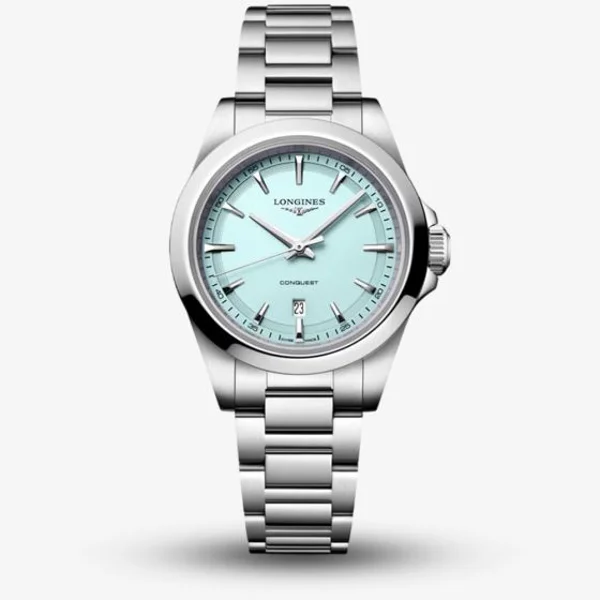 Longines Conquest L3.350.4.92.6 Silver Stainless Steel  For Women