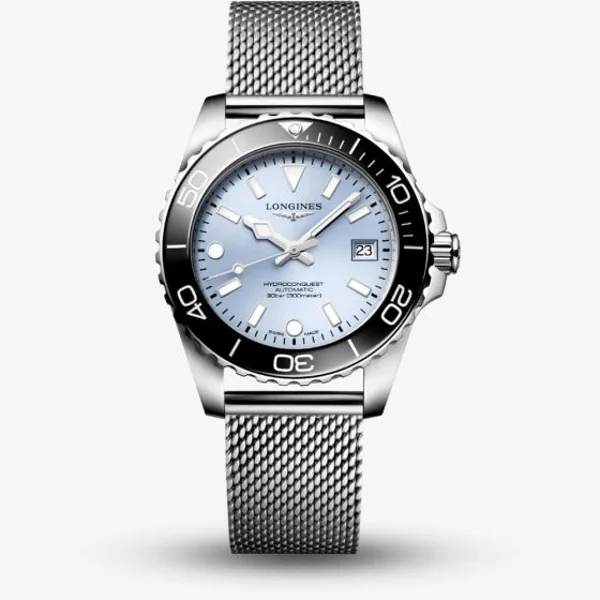 Longines Conquest HydroConquest L3.779.4.99.6 Silver Stainless Steel For Men