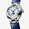 additional image for Longines Elegance PrimaLuna L8.126.4.71.2 Blue  Leather Watches For Womens