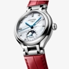 additional image for Longines Elegance PrimaLuna L8.126.4.87.2 Red Leather Watches For Womens